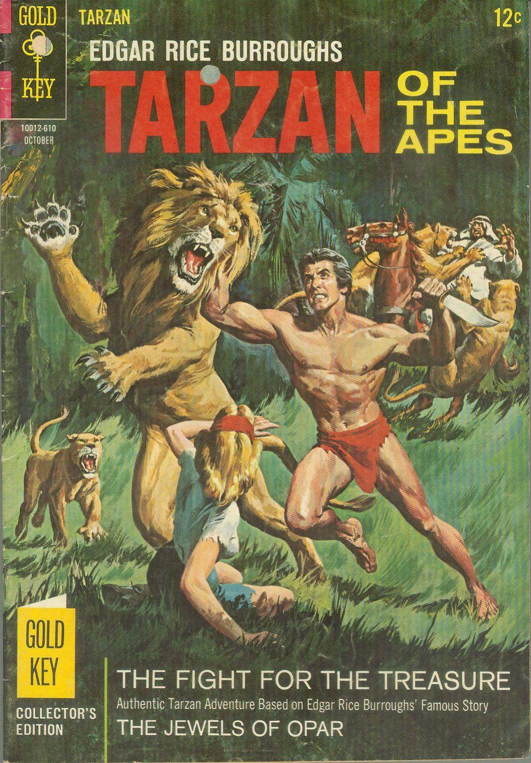 Read Comics Online Free Tarzan Comic Book Issue Page